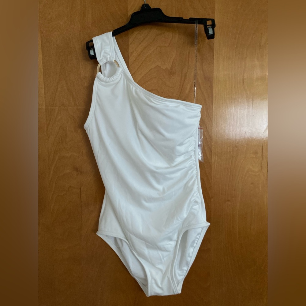 NWT Michael Kors One Shoulder Suit